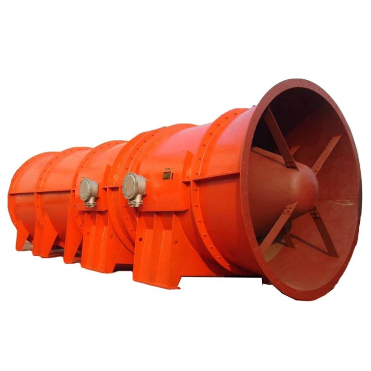 Mine supply air axial fan